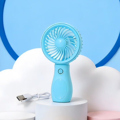 Ladies' Portable Mini Hand Fan with Rechargeable USB Port Karnz
