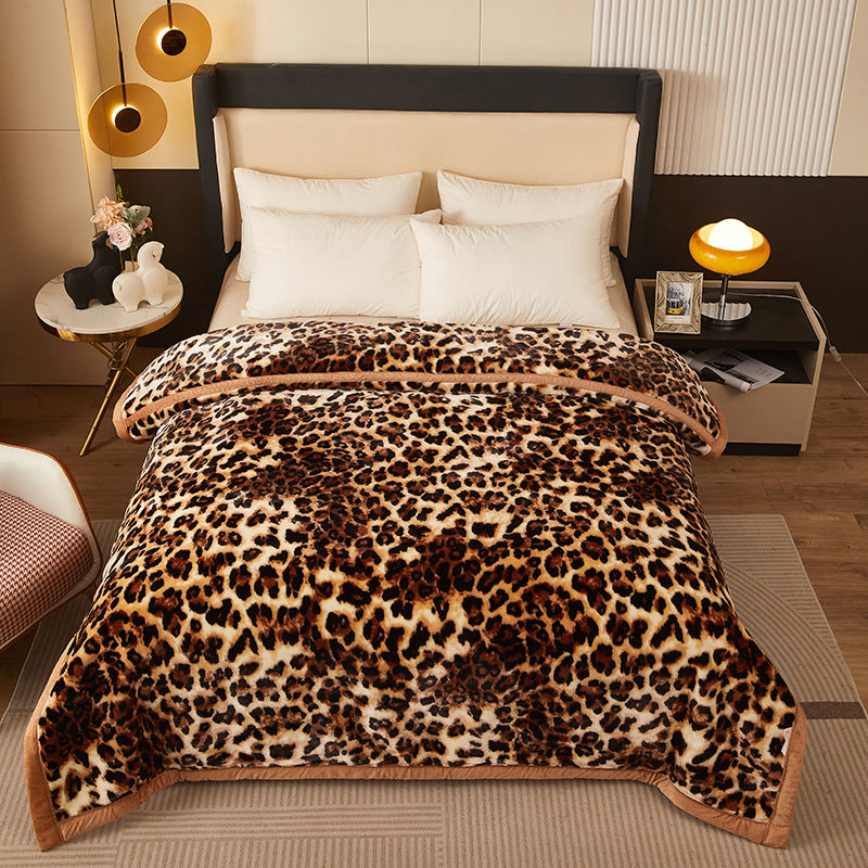 Decorative Fleece Throw Blanket
