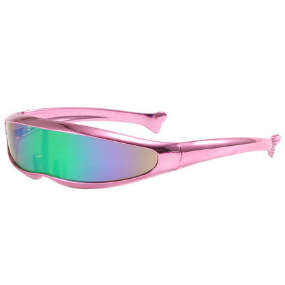Women's Sporty Sunglasses with ergonomic design and mirrored lenses Karnz