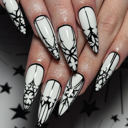 Creative nail art with floral design Acalora
