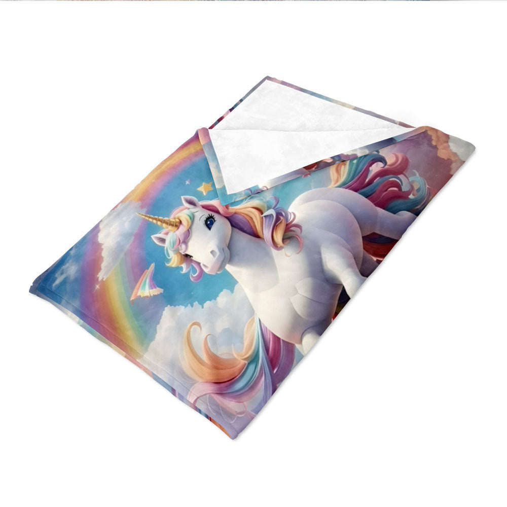 Unisex Personalized Throw Blanket