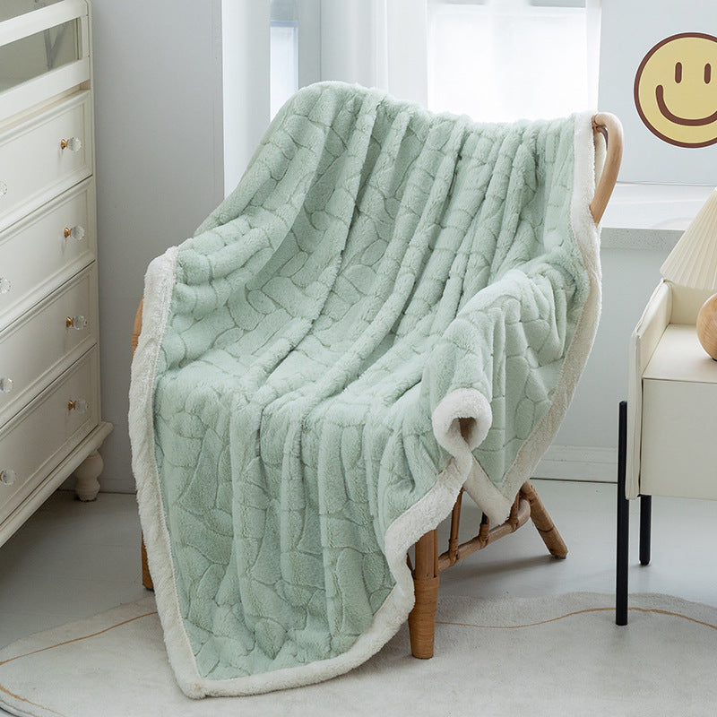 Unisex Plush Throw Blanket