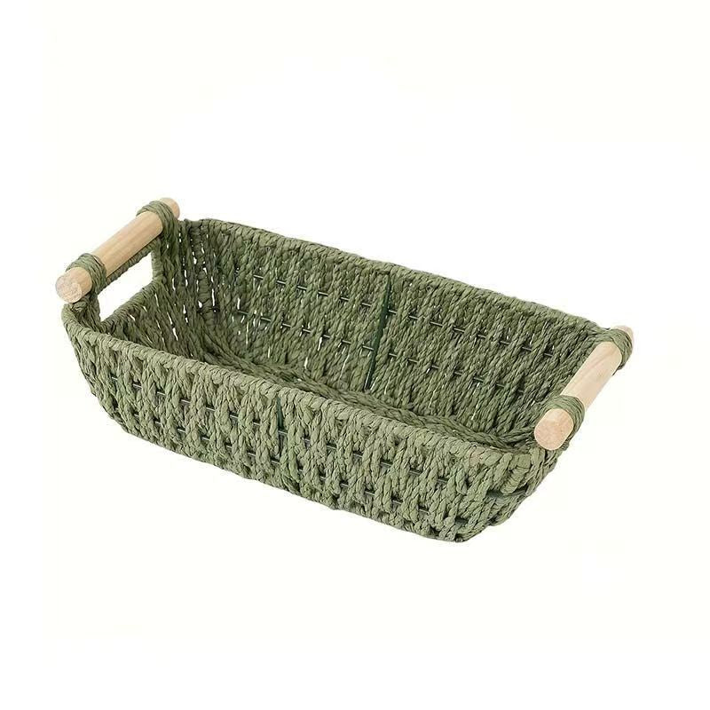 Storage basket made of durable natural material Acalora
