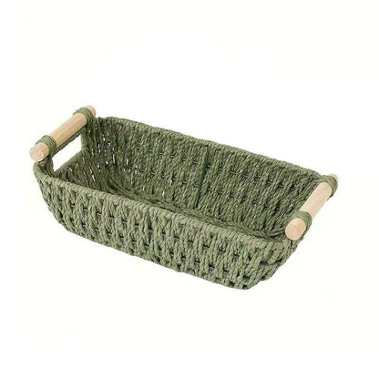 Storage basket made of durable natural material Acalora