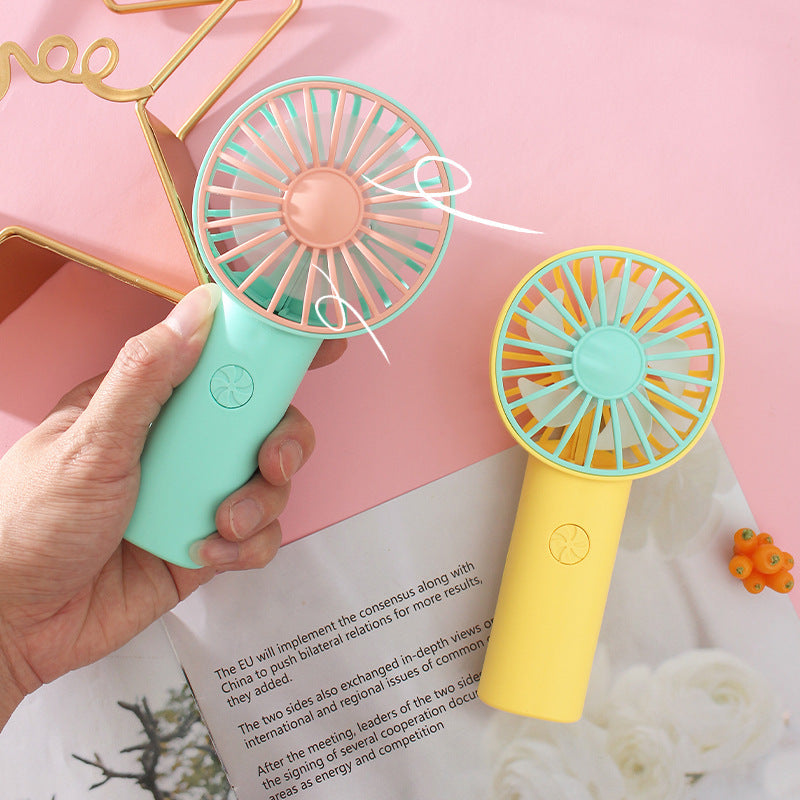 Women's Portable Cool Fan with ergonomic handle Karnz