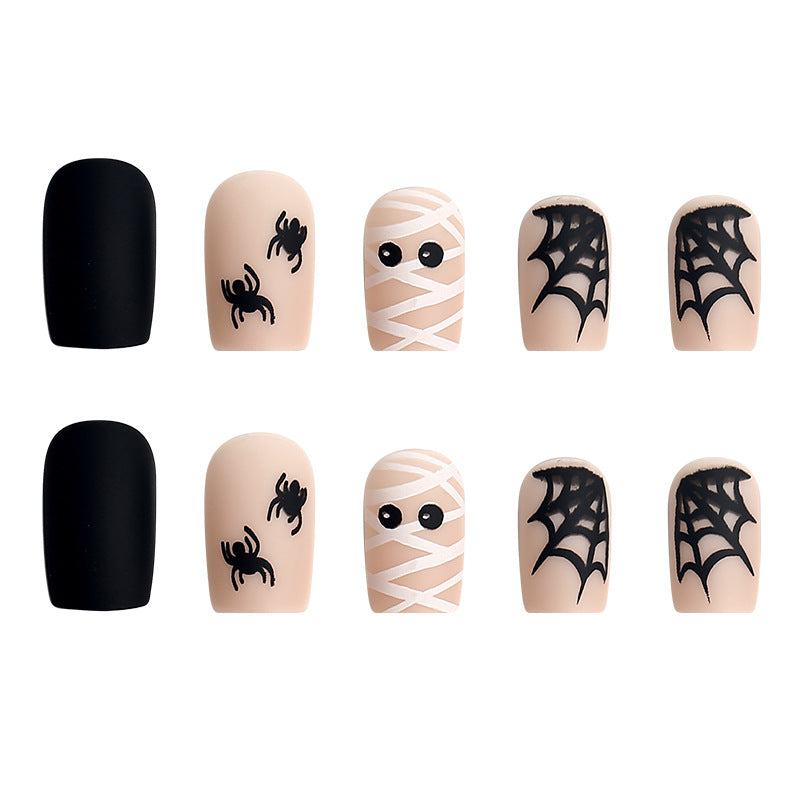 Artificial nail set with unique patterns Acalora