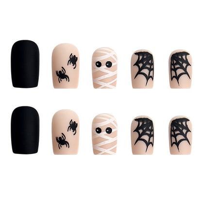 Artificial nail set with unique patterns Acalora