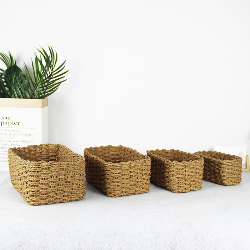 Natural Woven Storage Organizer Acalora
