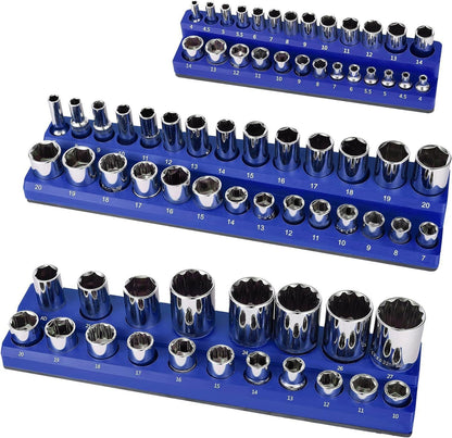 Heavy-Duty Magnetic Socket Organizer Bowlift