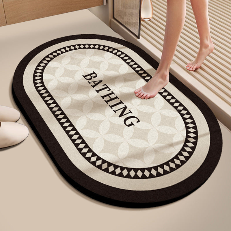 Absorbent Bathroom Floor Mat