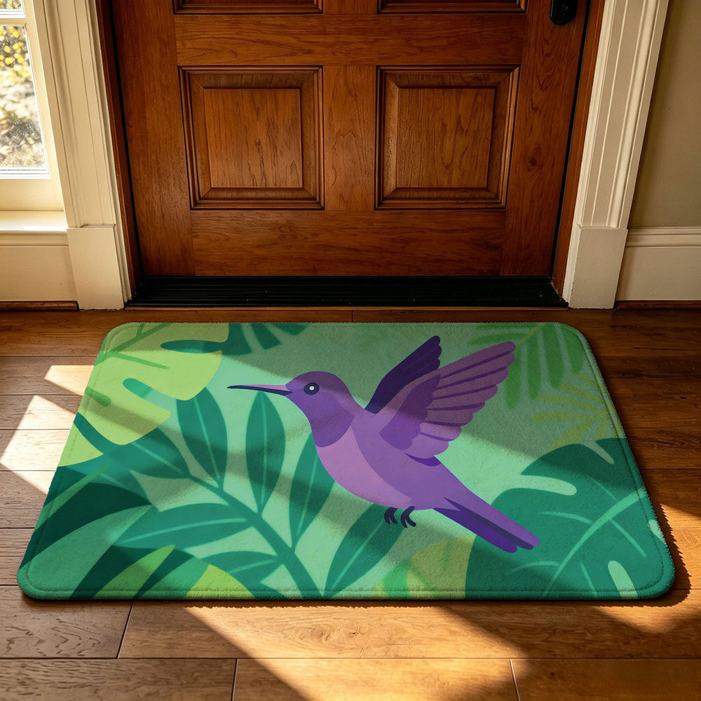 Unisex Tropical-Themed Decorative Doormat