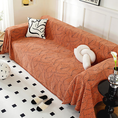 Elegant Textured Sofa Cover