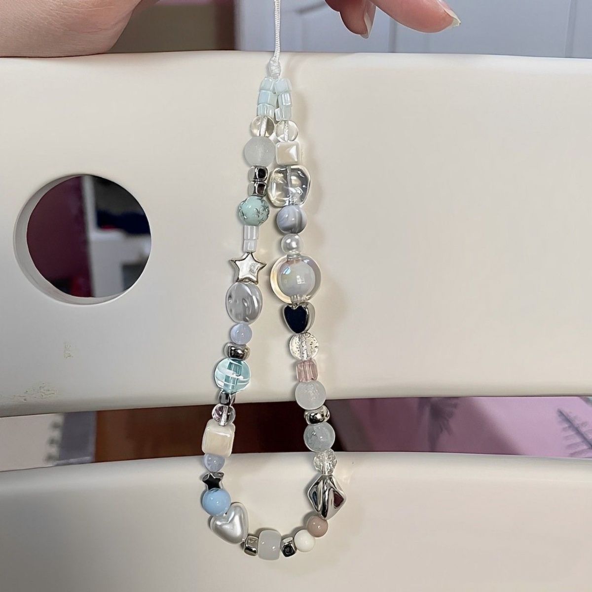 Artisan Beaded Chain Bracelet Acalora