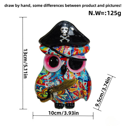Artful owl figure in maritime design Acalora
