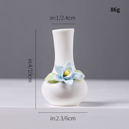 Floral Ceramic Vase