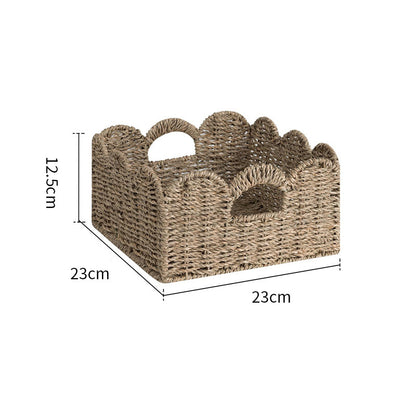 Rustic storage basket Acalora