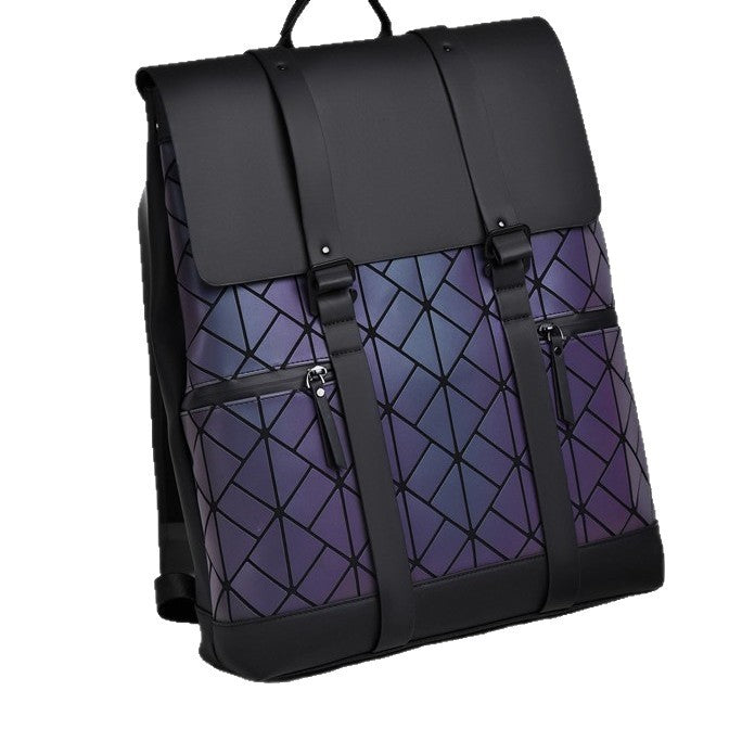 Stylish Geometric Design Acalora Backpack