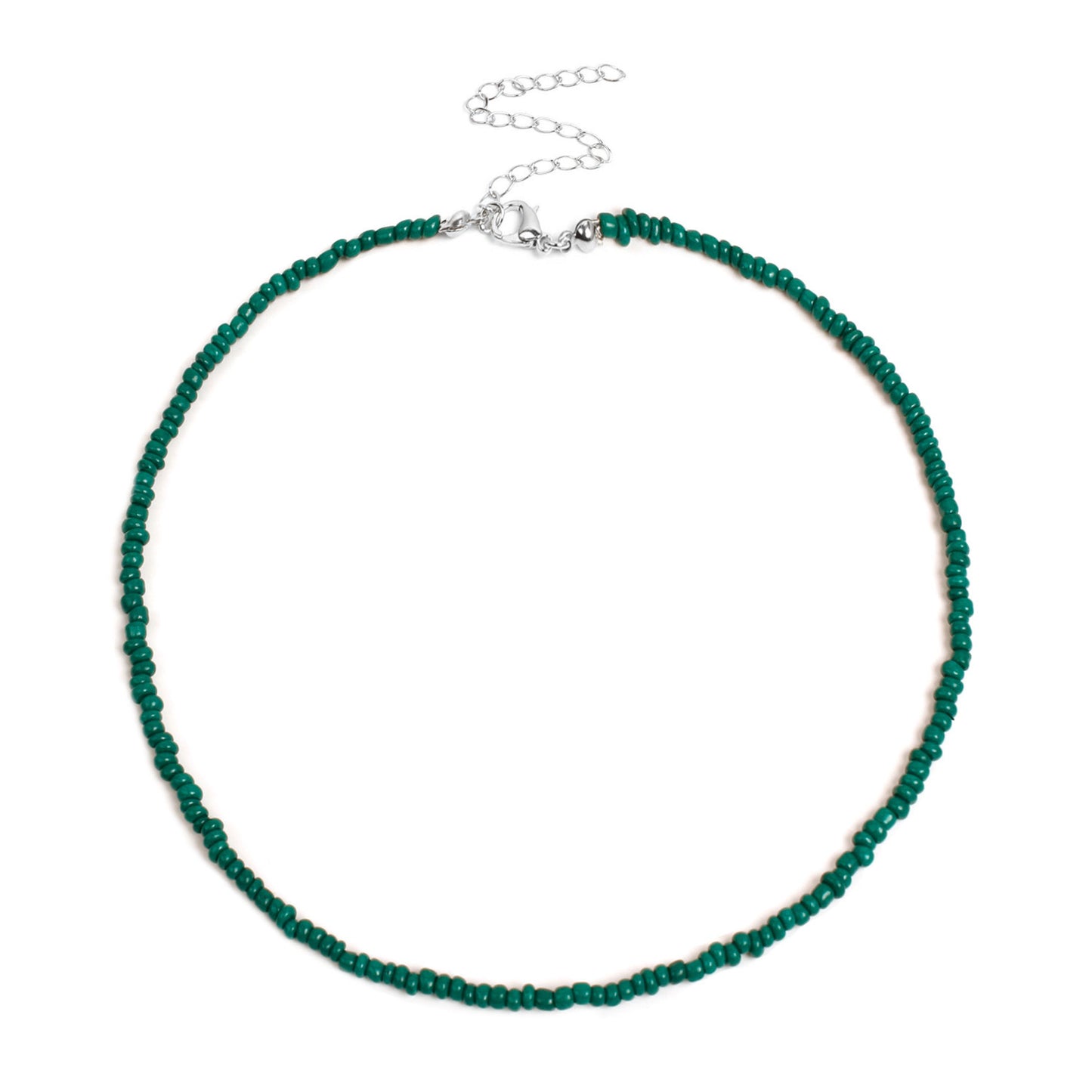 Colorful Beaded Choker Necklace Acalora