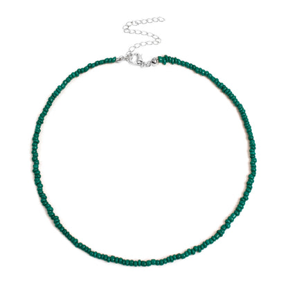 Colorful Beaded Choker Necklace Acalora