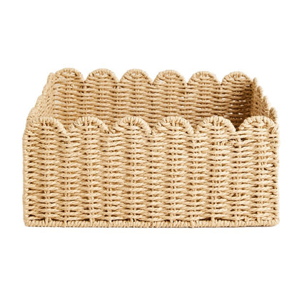 Basket with wave edge Acalora
