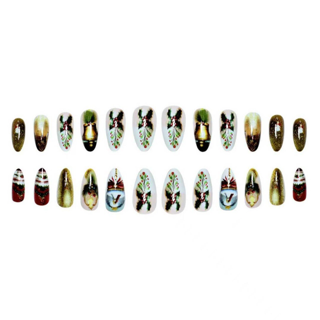 Festive Nail Art Wraps Acalora