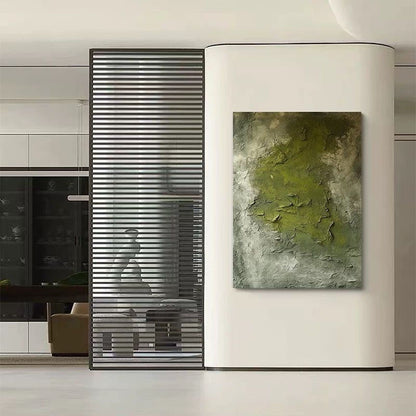 Textured Abstract Landscape Canvas Art