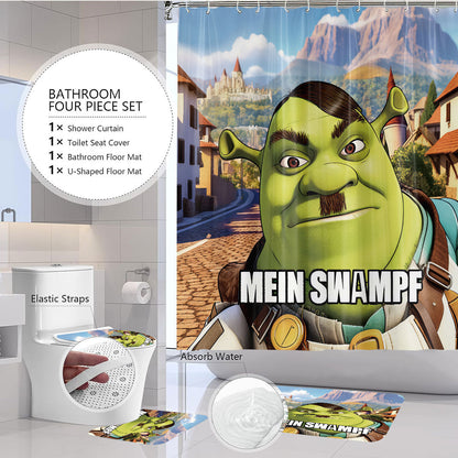 Cartoon Character Bathroom Decor Set