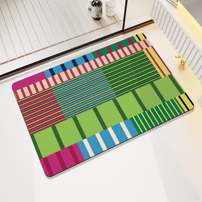 Cheerful Decorative Entrance Mat Acalora
