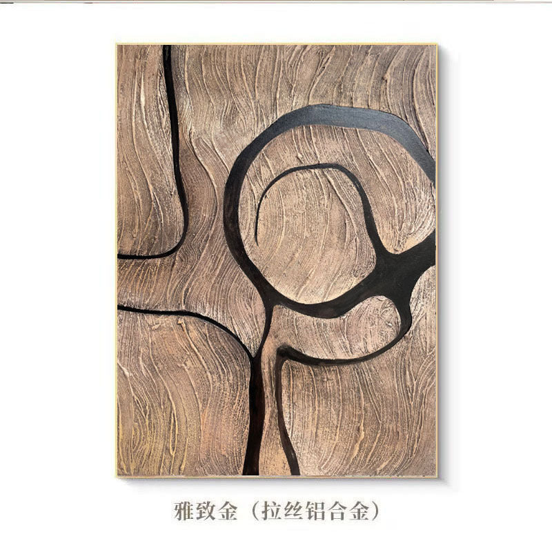 Artistic Abstract Textured Canvas Artwork