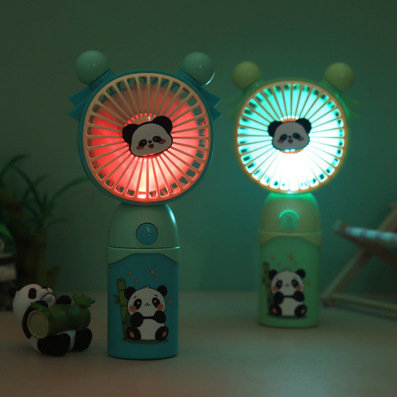 Portable Panda-themed Mini Fan Brehn