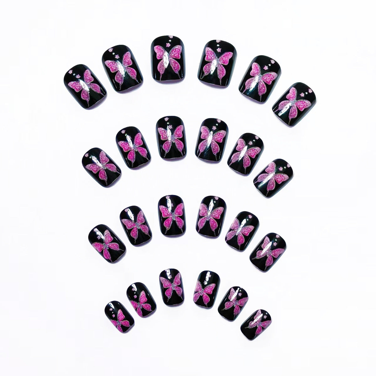 Artistic Butterfly Nail Art Acalora