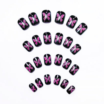 Artistic Butterfly Nail Art Acalora