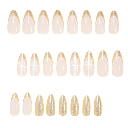 Elegant Stiletto Press-On Nail Tips Acalora
