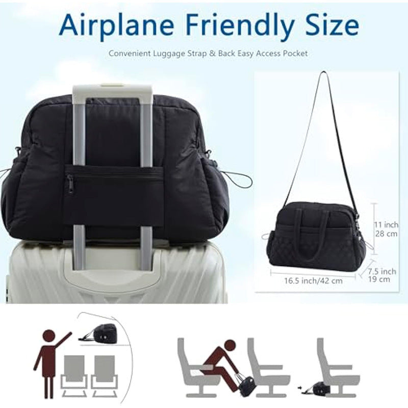 Stylish Multi-Pocket Travel Duffle Bag Acalora