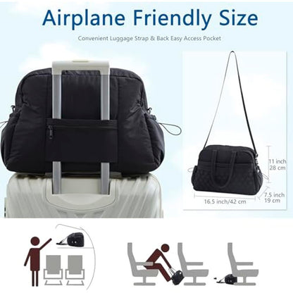 Stylish Multi-Pocket Travel Duffle Bag Acalora