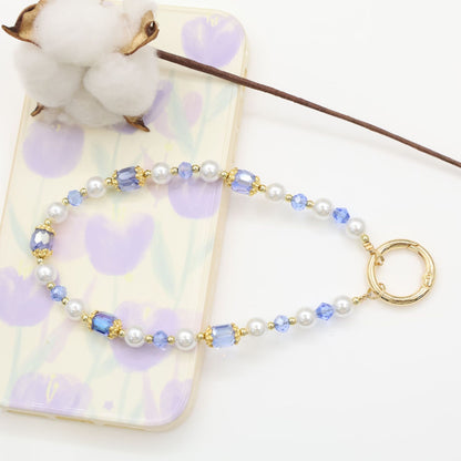 Elegant Beaded Phone Chain Acalora