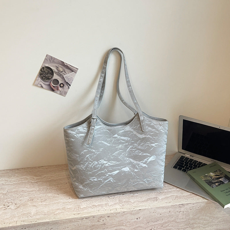 Stylish Textured Tote Bag Acalora