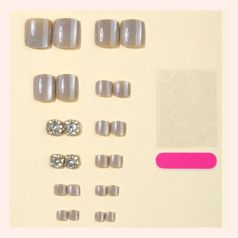 Premium Decorative Press-On Nail Art Kit Acalora