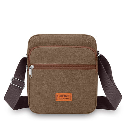 Versatile Canvas Crossbody Bag Acalora