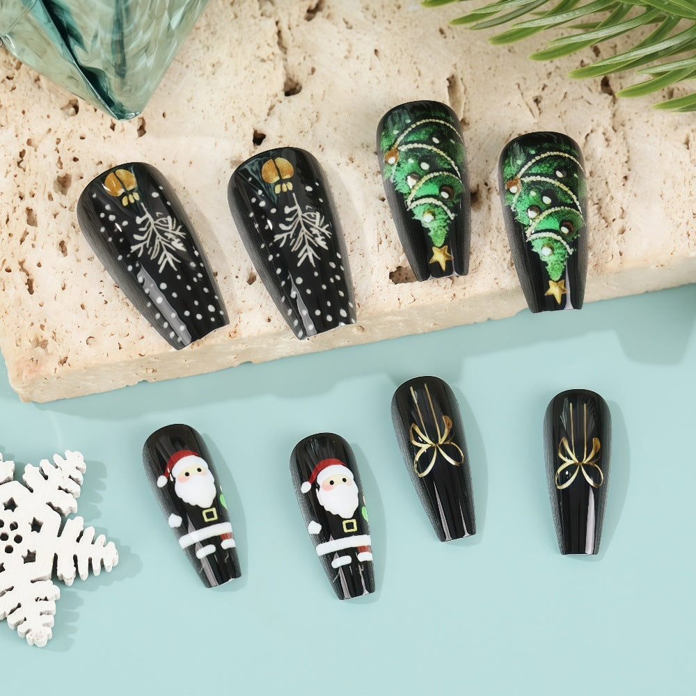 Christmas Art Nails Acalora