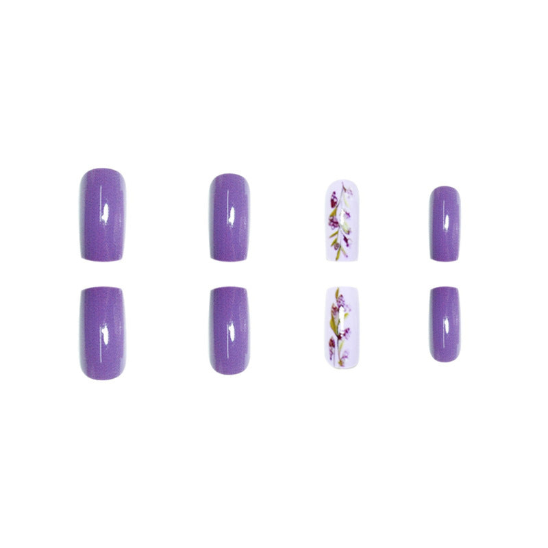 Elegant Floral Design Nail Wraps Acalora
