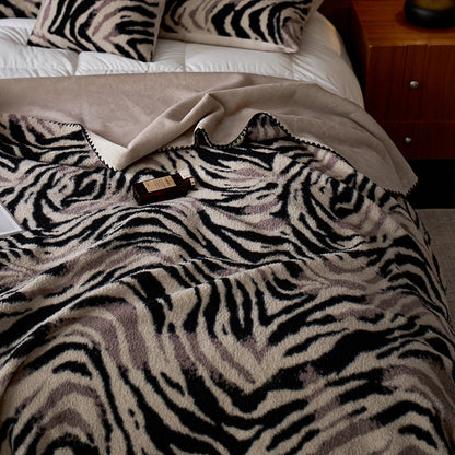 Decorative Flannel Bedspread