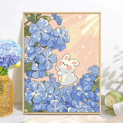Playful Bunny Themed Wall Art