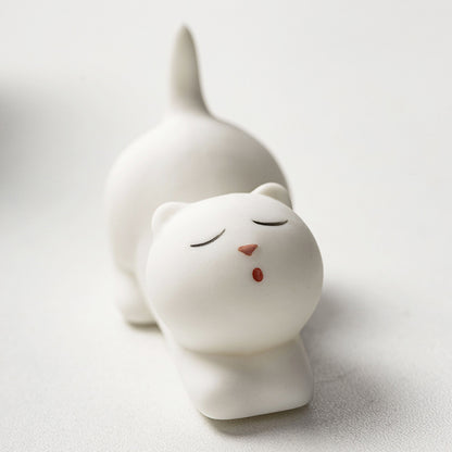 Decorative Cat Figurine Acalora