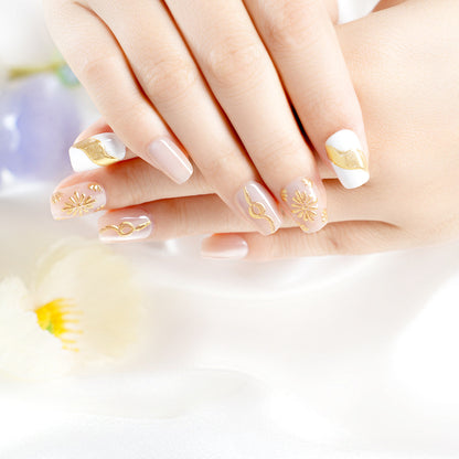 Artistic Metallic Nail Set Acalora