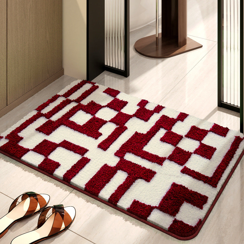 Geometric Pattern Indoor Door Mat