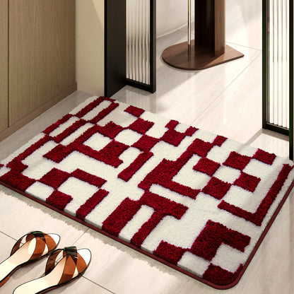 Geometric Pattern Indoor Door Mat