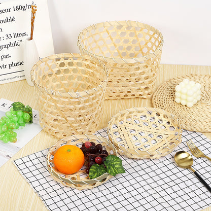 Decorative Handwoven Serving Tray Acalora