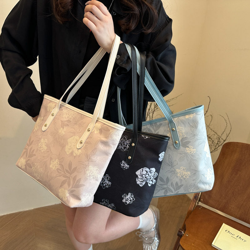 Floral Patterned Tote Bag Acalora