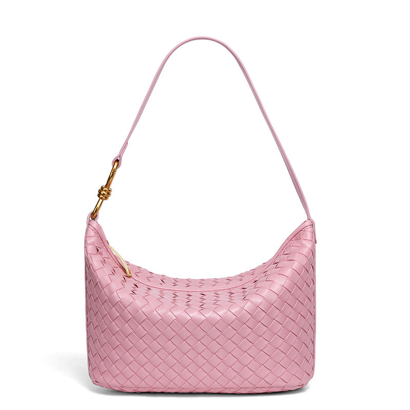 Textured Braided Handbag Acalora